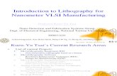 Introduction to Lithography for Nanometer VLSI Manufacturing_v3 Public Kt