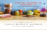 Recipes From Can It, Bottle It, Smoke It by Karen Solomon
