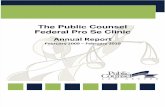 Annual Report of Public Counsel