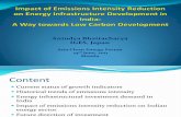 Anindya Bhattacharya - Impact of Emissions Intensity Reduction