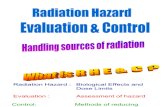 Radiation Hazard evaluation and Controls