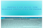 19342162 Impact of WTO on Textile Industry in India
