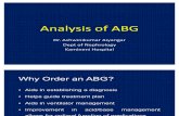 Analysis of ABG