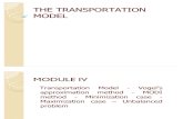 Transportation Model Pgdm