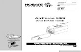 AirForce 500i Owner's Manual