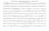 The Four Seasons - Part 1 - Summer - Low Brass 1