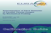 EURAMET Cg-10 v 2.0 Determination of Pitch Diameter