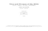 Men and Women of the Bible 1 OT