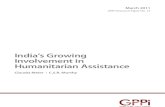Meier Murthy 2011 India Growing Involvement Humanitarian Assistance Gppi