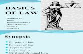 Basics of Law