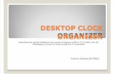 Desktop Clock Organizer 1