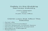Safety in Building Services