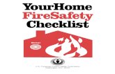 Your Home Fire Safety Check Listy