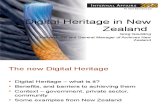 Greg Goulding, Archives New Zealand, Digital Heritage in New Zealand