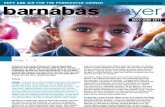 Barnabas Prayer May/June 2011