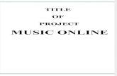 Music Online Synopsis