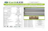 EarthLED DirectLED™ 4' 1 Lamp Vapor Tight
