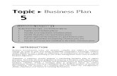 Topic Business Plan