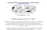 Understanding Work Groups - Chapter 14