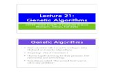 Lecture on GA