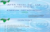 AFTA Energy Department 20090107