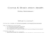 Coma & Brain Stem Death