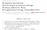 Experiential Entrepreneurship Education for Engineering Students