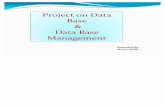 39 39 Project on Database Database Management