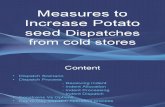 Measures to Increase Potato seed Dispatches from Cold Stores