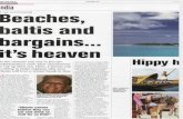 Beaches, Baltis and Bargains_its Heaven