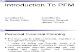 Introduction To PFM