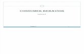 Lecture 5 - Consumer Behavior