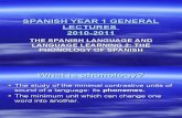 General Lecture - The Spanish Language and Language Learning 2