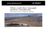The Call for Tough Arms Controls: Voices from Afghanistan
