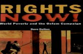 Rights Now! World poverty and the Oxfam campaign