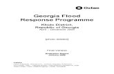 Evaluation of Flood Response Programme Georgia