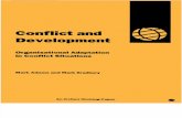 Conflict and Development: Organisational Adaptation in Conflict Situations