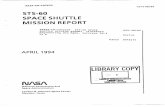 STS-60 Space Shuttle Mission Report
