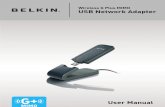 Belkin Wireless G Plus MIMO USB Network Adapter F5D9050