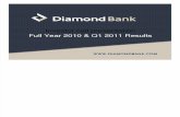Diamond Bank Investor Call Presentation FY10 1Q11 Results