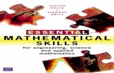 Math_Skills for Engineering Science and Applied Mathematics