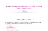 Part programming using CAM workstation1