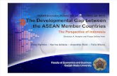 Developmental Gap between ASEAN Members