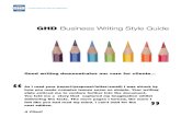 Business Writing Style Guide International