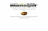 Dydacomp Multichannel Order Manager and UPS  Link