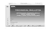 EPA Tech Bulletin NOX Control Technologies