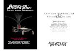 Bowflex Exercise Manual