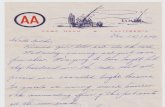 WWII 1943 Camp Haan Letter