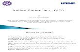 Patent act, 20 Feb