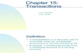 Ch 15 Transaction